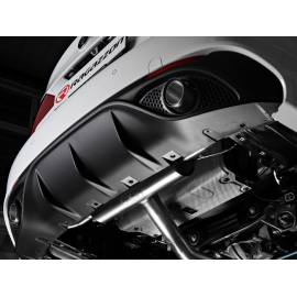Posteriore inox sdoppiato Alfa Romeo Giulia(952) 2.0 Turbo Q4 Veloce (206kW) 2016 - Oggi
