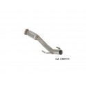Tube antérieur en inox avec flexibe Peugeot 207 1.6 16V THP (110KW) 05/2006 - 2012