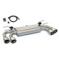 Posteriore inox sdoppiato con terminali rotondi 4 / 102 mm Sport Line Abarth 124 Spider 1.4T Multiair (125kW) 2016 - Oggi