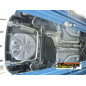 Pot déchappement arrière duplex sorties Ovale 115mm Peugeot 208 1.4VTI (70KW) 2012 - AUJOURD'HUI