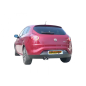 Pot d'échappement arrière inox Fiat Bravo II 1.4TJET SPORT (88 / 110KW) 02/2007 - 2014