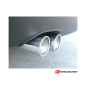 Pot d'échappement arrière inox Fiat Bravo II 1.4TJET SPORT (88 / 110KW) 02/2007 - 2014