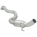 Stainless steel centre silencer Alfa Romeo 147 GTA 3.2 V6 24V (184KW) 2002 - 01/2010