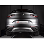 Sortie d'échappement ronde inox Alfa Romeo Stelvio 2.0 Turbo Q4 (206kW) 2017 - Aujourd'hui