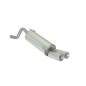 Silencieux arrière Ragazzon en inox Fiat Grande Punto 1.6 MULTIJET (88KW) 2009 - 2012