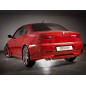 Stainless steel rear Alfa Romeo 156 GTA 3.2 I V6 (184KW) BERLINA + SPORTWAGON 2002 - 06/2007
