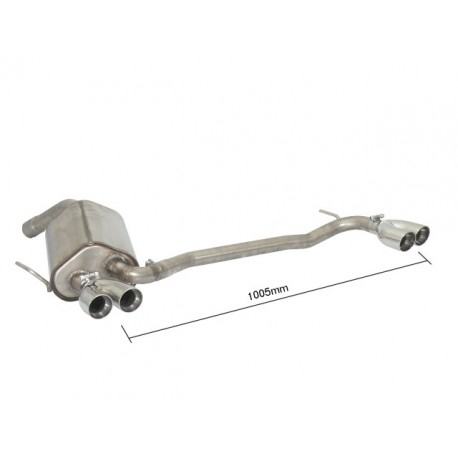 Stainless steel Alfa Romeo 156 GTA 3.2 I V6 (184KW) BERLINA + SPORTWAGON 2002 - 06/2007