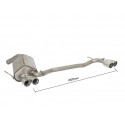 Stainless steel Alfa Romeo 156 GTA 3.2 I V6 (184KW) BERLINA + SPORTWAGON 2002 - 06/2007