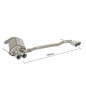 Stainless steel Alfa Romeo 156 GTA 3.2 I V6 (184KW) BERLINA + SPORTWAGON 2002 - 06/2007