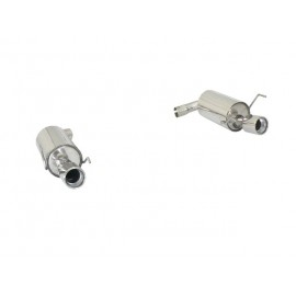 Stainless steel rear silencer Alfa Romeo 159 1750TBI (147KW) +SPORTWAGON 2009 - 2011