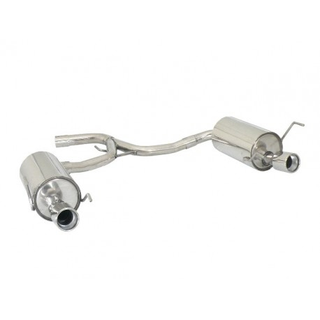 Posteriore inox sdoppiato Alfa Romeo 159 1.9JTS (118KW) +SPORTWAGON 10/2005 - 2008