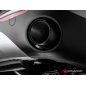 Embout d'échappement ronde Carbon Shot Alfa Romeo Stelvio 2.0 TURBO Q4 (147KW) 2017 - Aujourd'hui