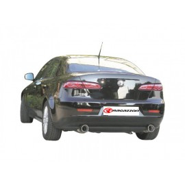 Stainless steel rear Alfa Romeo 1.9JTDM (88/110KW) + SPORTWAGON 10/2005 - 2011