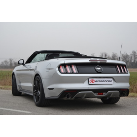 Silencieux arrière duplex en inox Sport Line Ford Mustang 6 Cabrio 2.3I Ecoboost (233KW) 2015 - Aujourd'hui