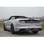 Silencieux arrière duplex en inox Sport Line Ford Mustang 6 Cabrio 2.3I Ecoboost (233KW) 2015 - Aujourd'hui