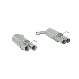 Stainless steel rear silencer left/right Alfa Romeo Brera 2.0JTDM 125KW 2009 - 10/2010