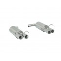 Stainless steel rear silencer left/right Alfa Romeo Brera 2.0JTDM 125KW 2009 - 10/2010