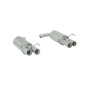Stainless steel rear silencer left/right Alfa Romeo Brera 2.0JTDM 125KW 2009 - 10/2010