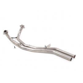 Stainless steel cat replacement pipe group N Alfa Romeo 75 KAT. 2.5 V6 Q.ORO/MILANO - 3.0I V6 1988 - 1993