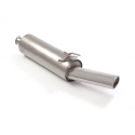 Stainless steel rear silencer Alfa Romeo 146 1.4 16V - 1.6 16V - 1.8 16V - 2.0 16V T.S. 06/1997 - 2001