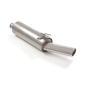 Stainless steel rear silencer Alfa Romeo 146 1.4 16V - 1.6 16V - 1.8 16V - 2.0 16V T.S. 06/1997 - 2001