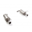 Stainless steel rear silencer Alfa Romeo 159 2.2JTS (136KW) +SPORTWAGON 10/2005 - 2009
