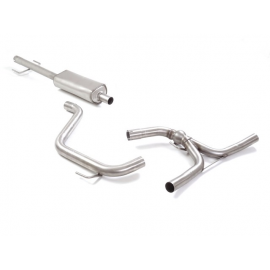 Stainless steel centre silencer Alfa Romeo 159 1750TBI (147KW) +SPORTWAGON 2009 - 2011